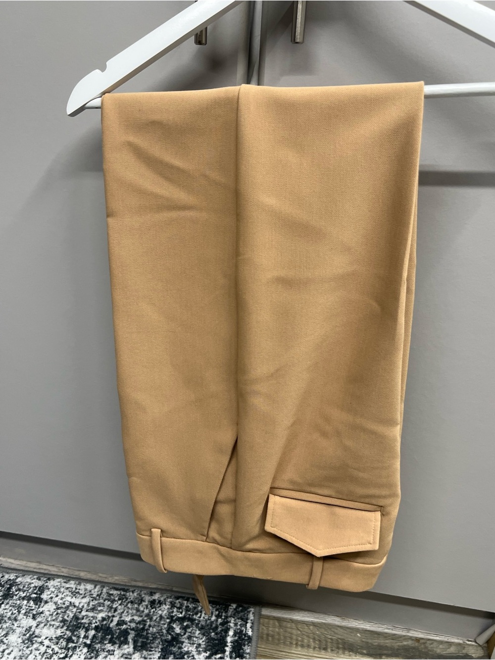 Zara Women’s trousers in Camel Tan
